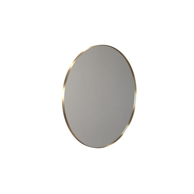 frost UNU Wandspiegel 4131 - rund ø1000mm gold gebürstet