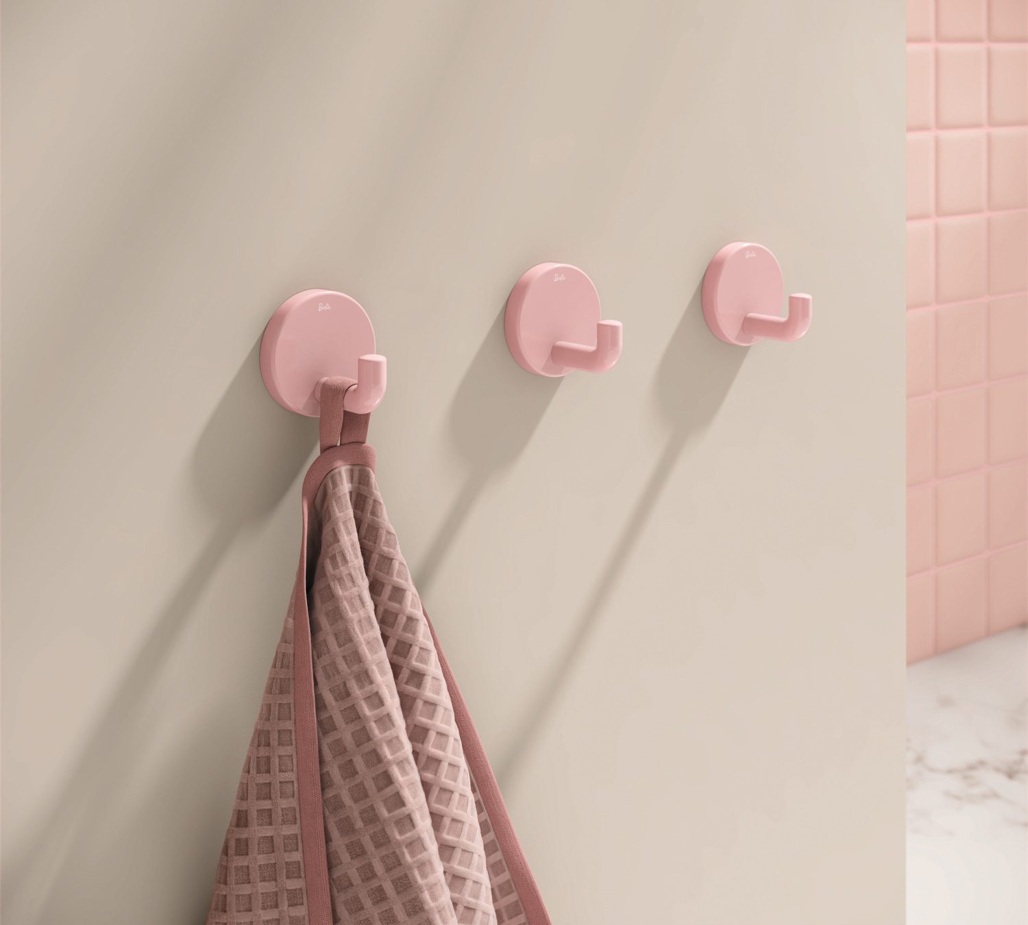 Barbie™ x HEWI single hook set
