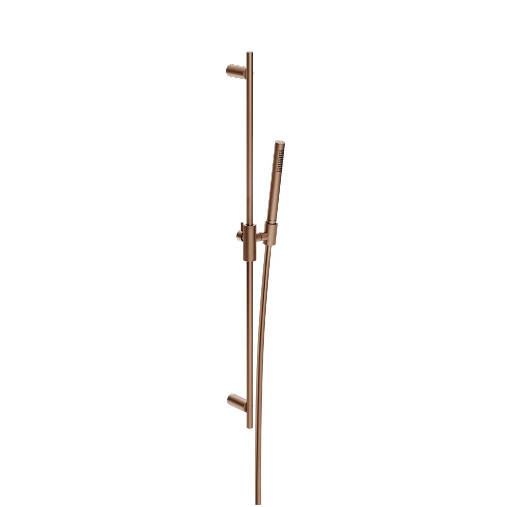 Gessi Incastri Brause-Set, Kupfer gebürstet PVD