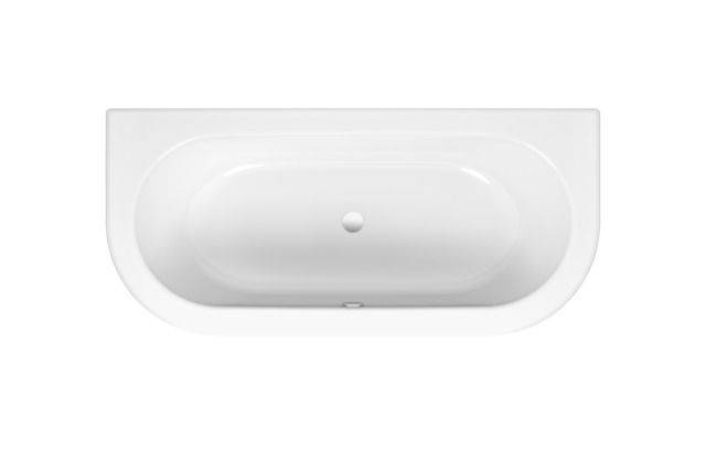 Starlet I Sonderform-Badewanne mit Glasur Plus