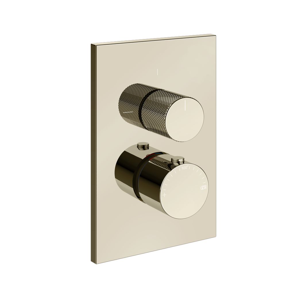 Gessi Inverso Diamanto Brause-Thermostat Nickel