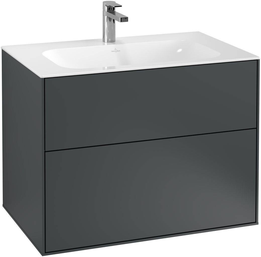 Villeroy & Boch Finion Waschtischunterschrank mit Wandbeleuchtung, 796 x 591 x 498mm