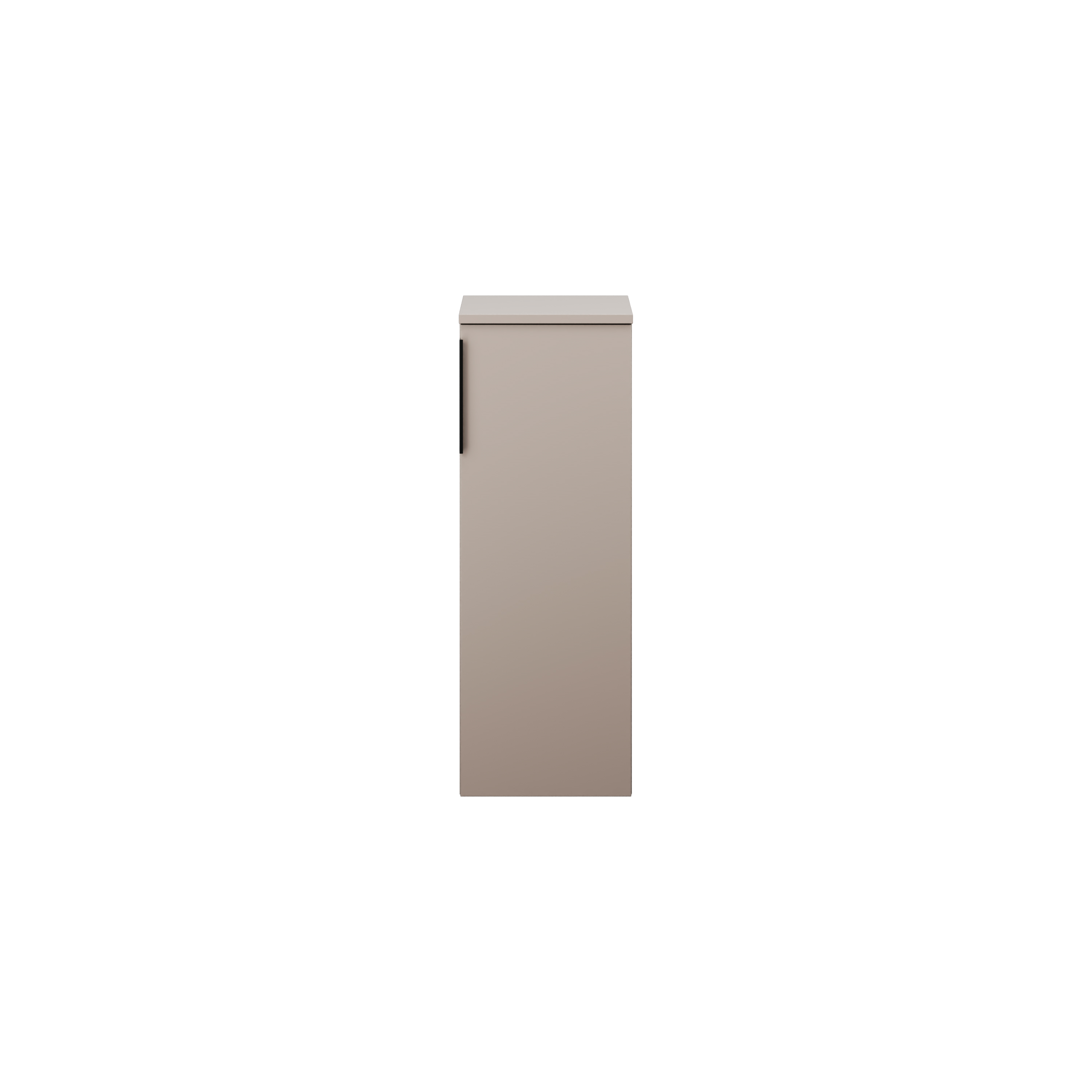 burgbad Eqio Halbhochschrank 960x350x320 Lichtgrau Matt