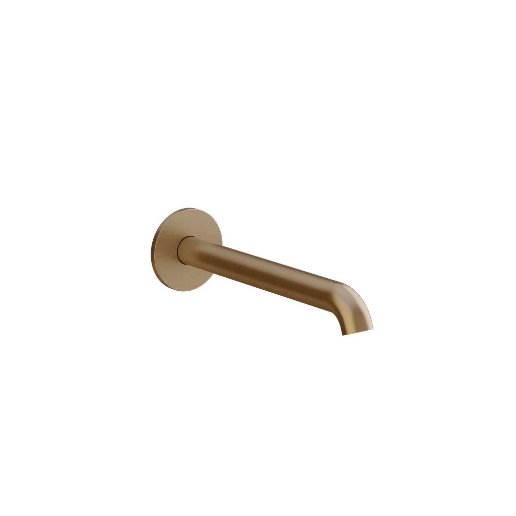 Gessi Waschtisch-Auslauf für separaten Einhebelmischer Deep bronze gebürstet PVD