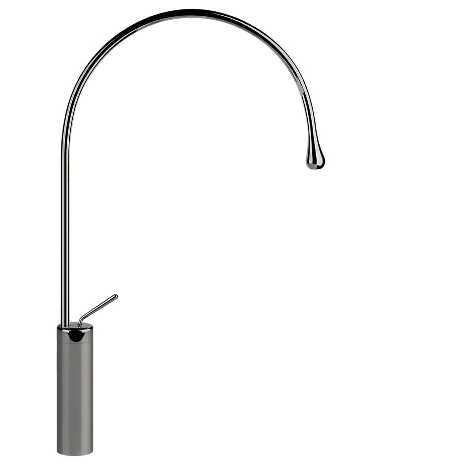 Gessi Goccia Waschtisch-Einhebelmischer Radius 197mm, Drehwinkel personalisierbar