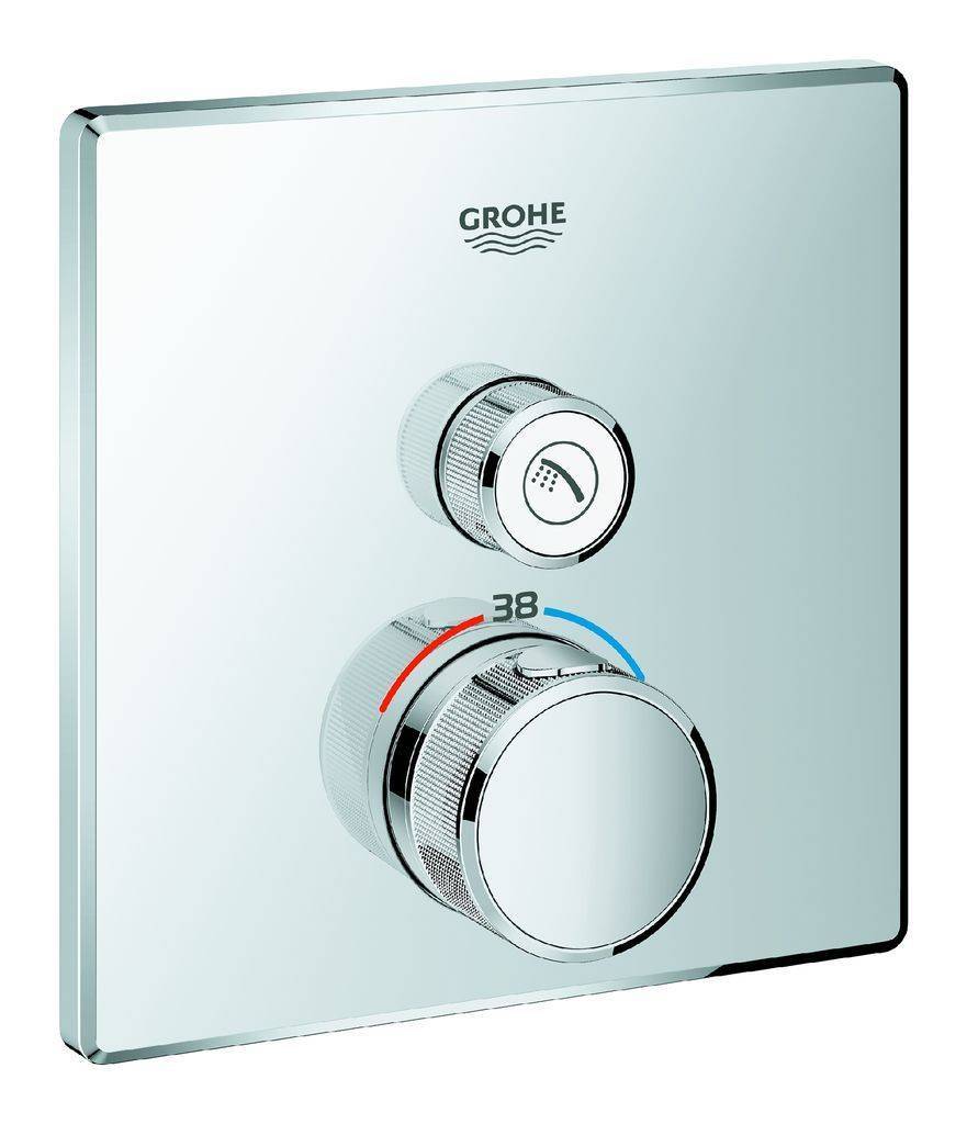 GROHE Grohtherm Smartcontrol Thermostat mit 1 Absperrventil, eckig