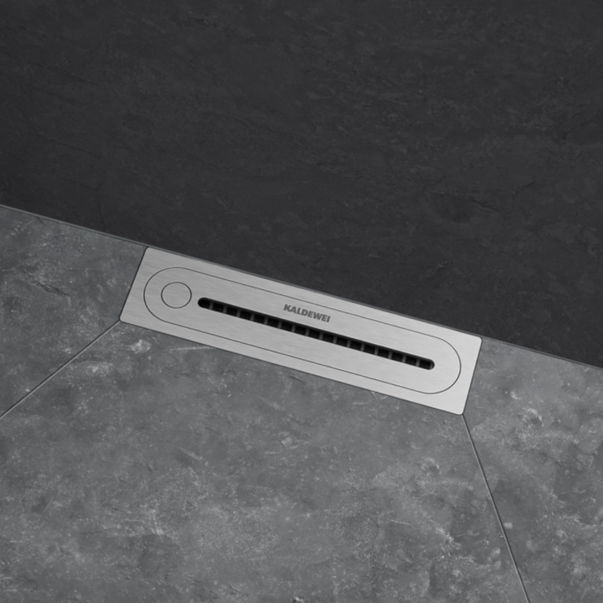 Flowpoint Zero shower drain stainless steel brushed