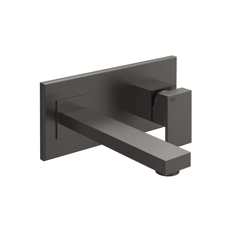 Gessi Rettangolo Wand-Einhebelmischer mit festem Auslauf, 207mm