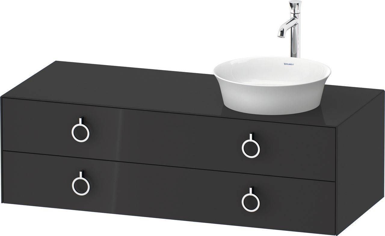 Duravit White Tulip Waschtischunterbau, für White Tulip 236243, 1300 x 550mm
