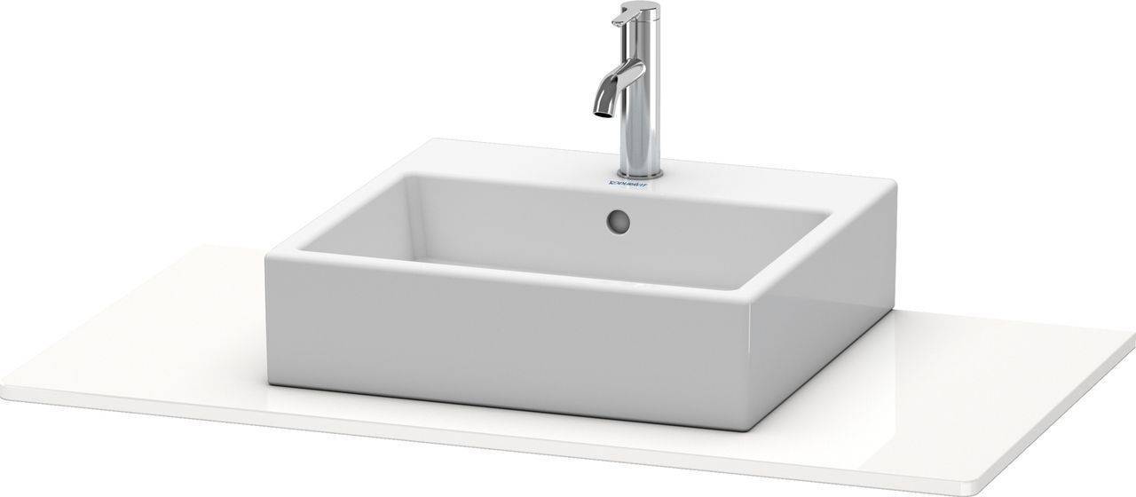 Duravit Xsquare Konsole mit einem Ausschnitt XS060E, 1000 x 550mm