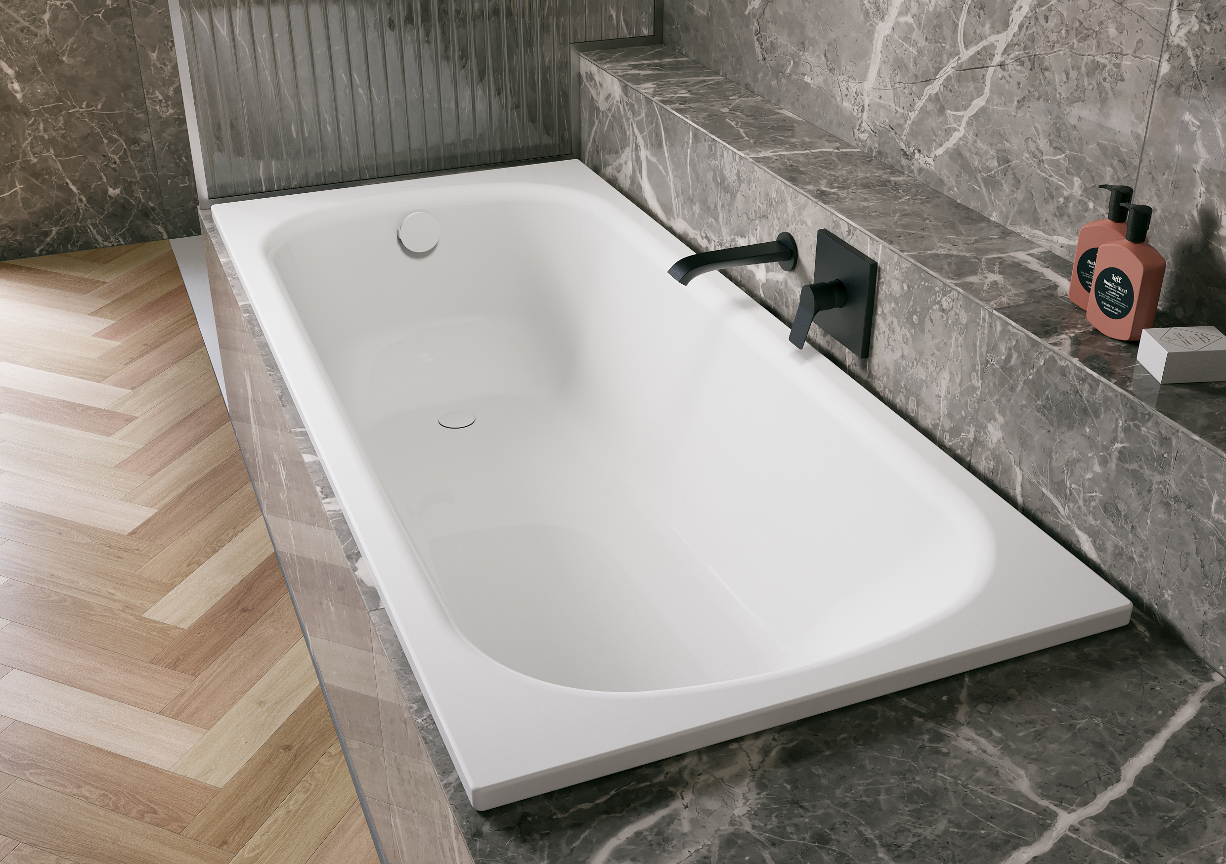 Shape rectangle bathtub