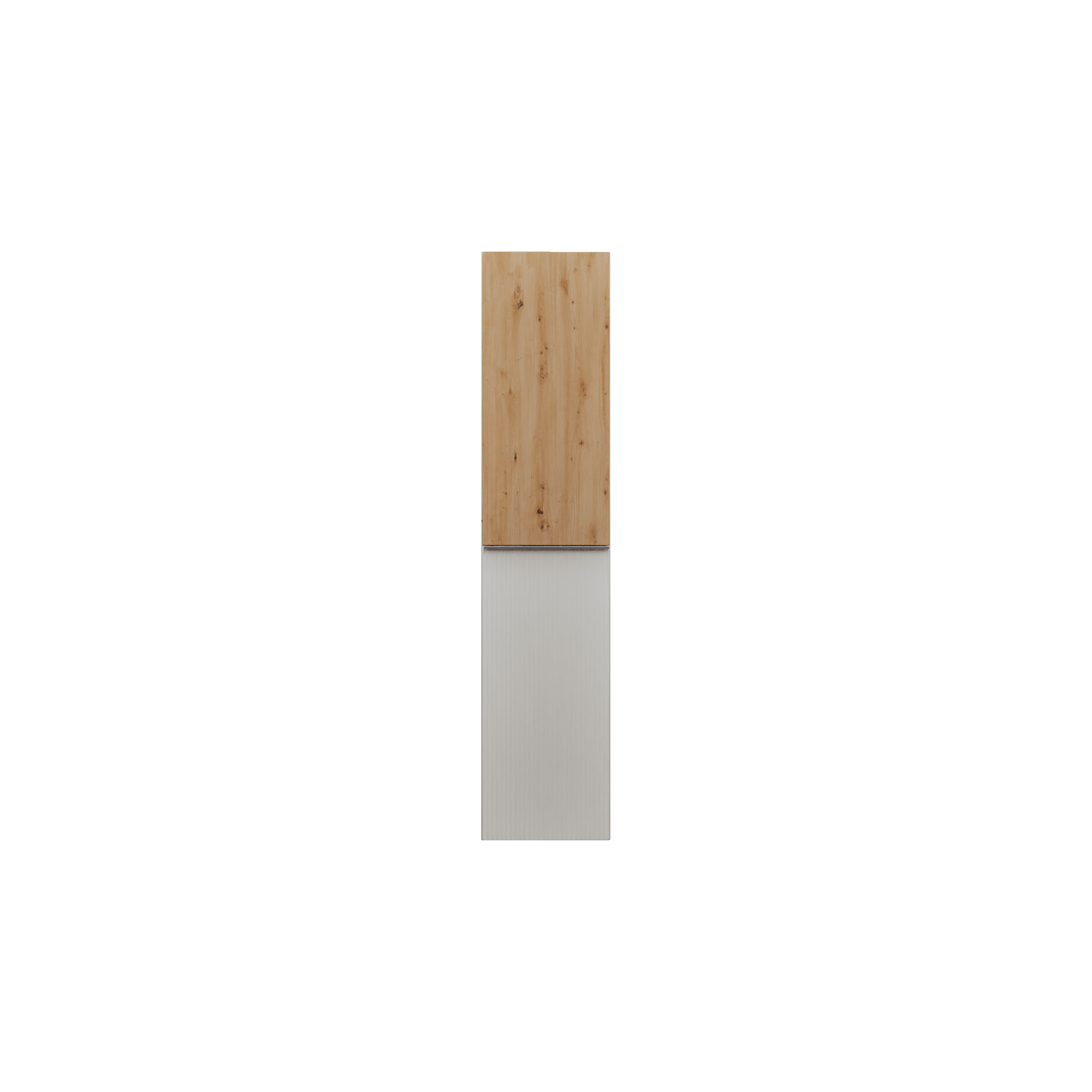 burgbad Fiumo 2.0 Hochschrank Weiß Matt, Griff Weiß Matt G0223