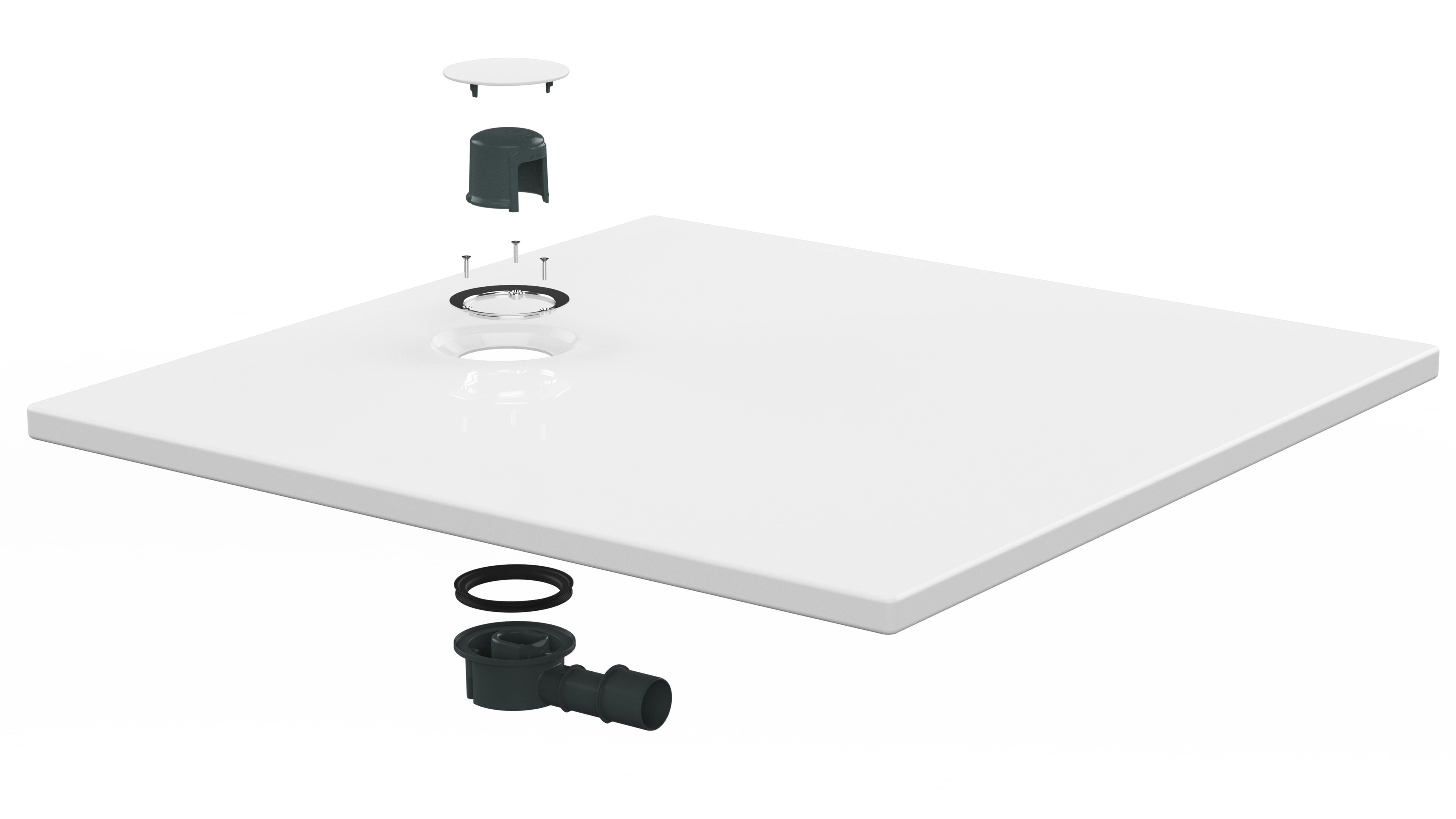 BetteUltra Space Duschflaeche mit Compact+.