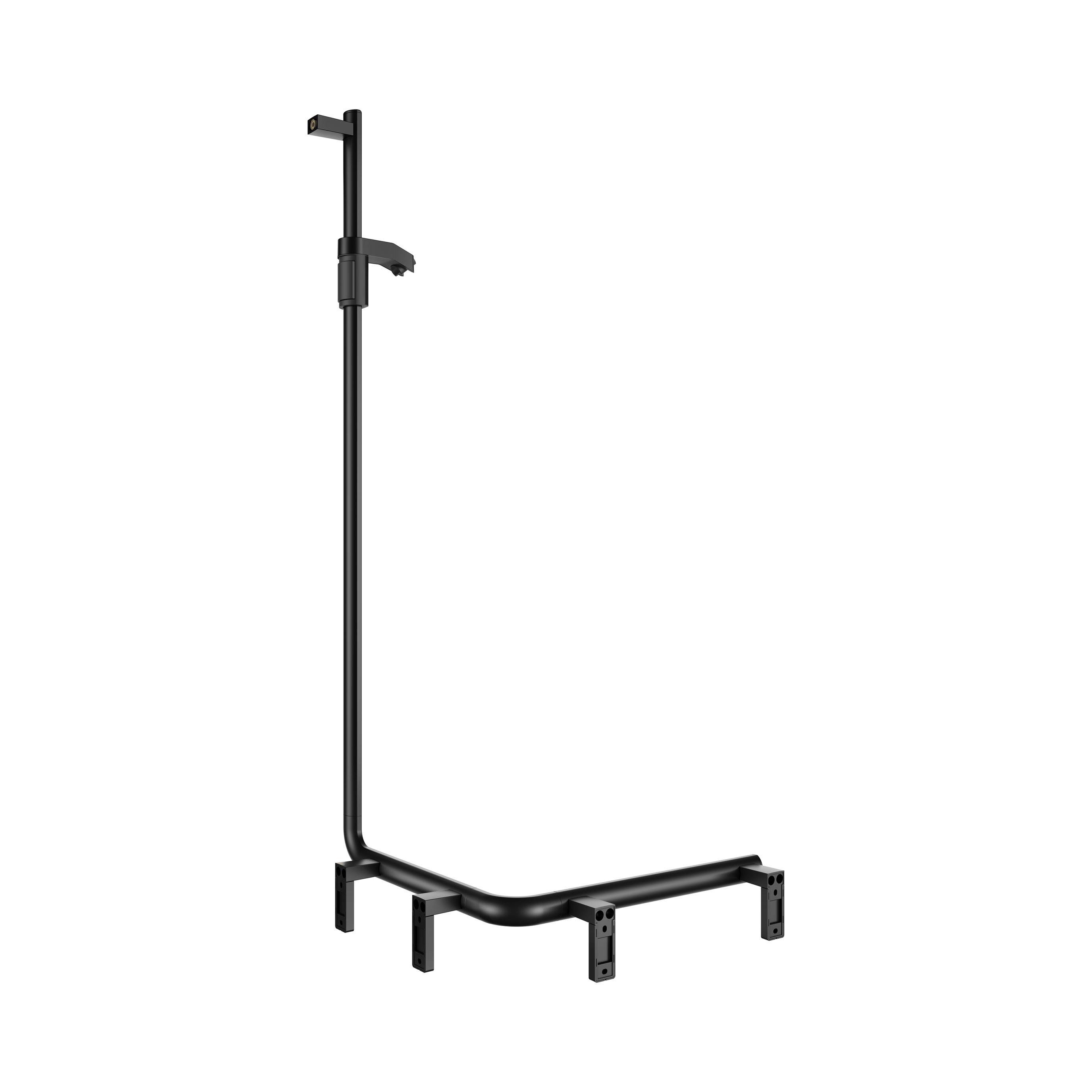 AXESS Duschhandlauf 550mm mit Brausestange, rechte Ausführung