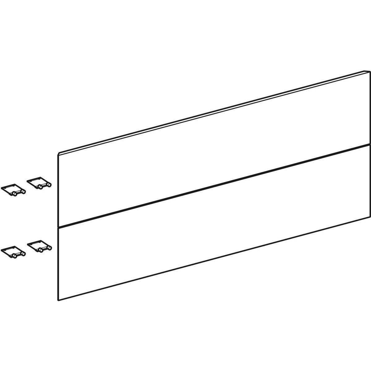 Geberit One Schubladen-Front für Breite 120cm