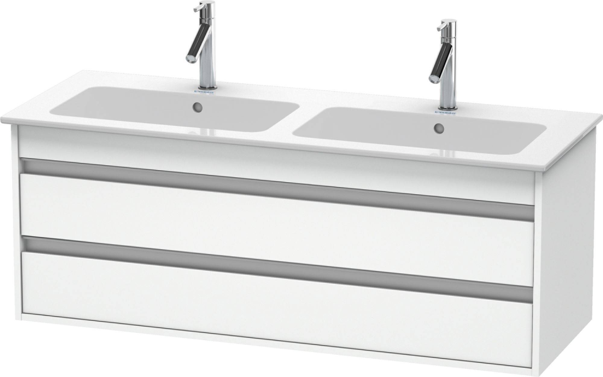 Duravit Ketho Waschtischunterbau wandhängend KT6432 für Me by Starck Waschtisch