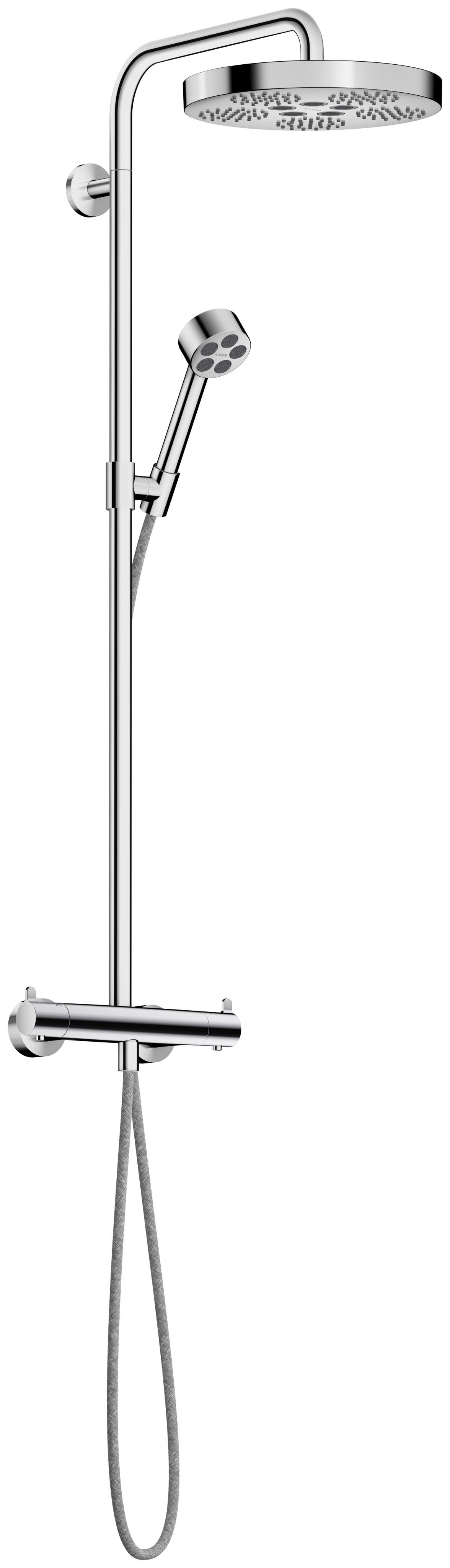 One Duschsystem mit Thermostat und  Duschkopf 280 1 Strahlart