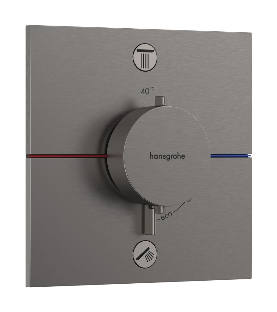 Hansgrohe ShowerSelect Comfort E Thermostat Unterputz für 2 Verbraucher mit Sicherungskombination