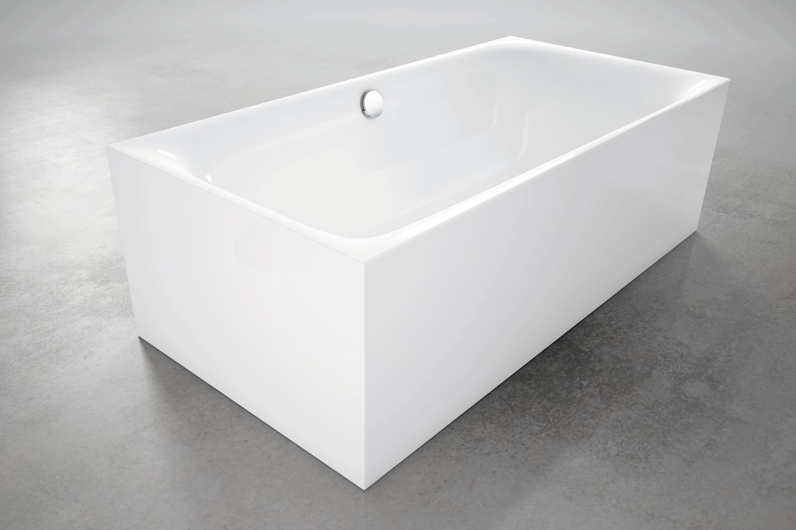 Lux Silhouette freistehende Badewanne