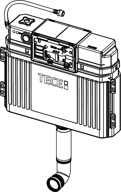 TECE Uni-Spülkasten für TECElux Module