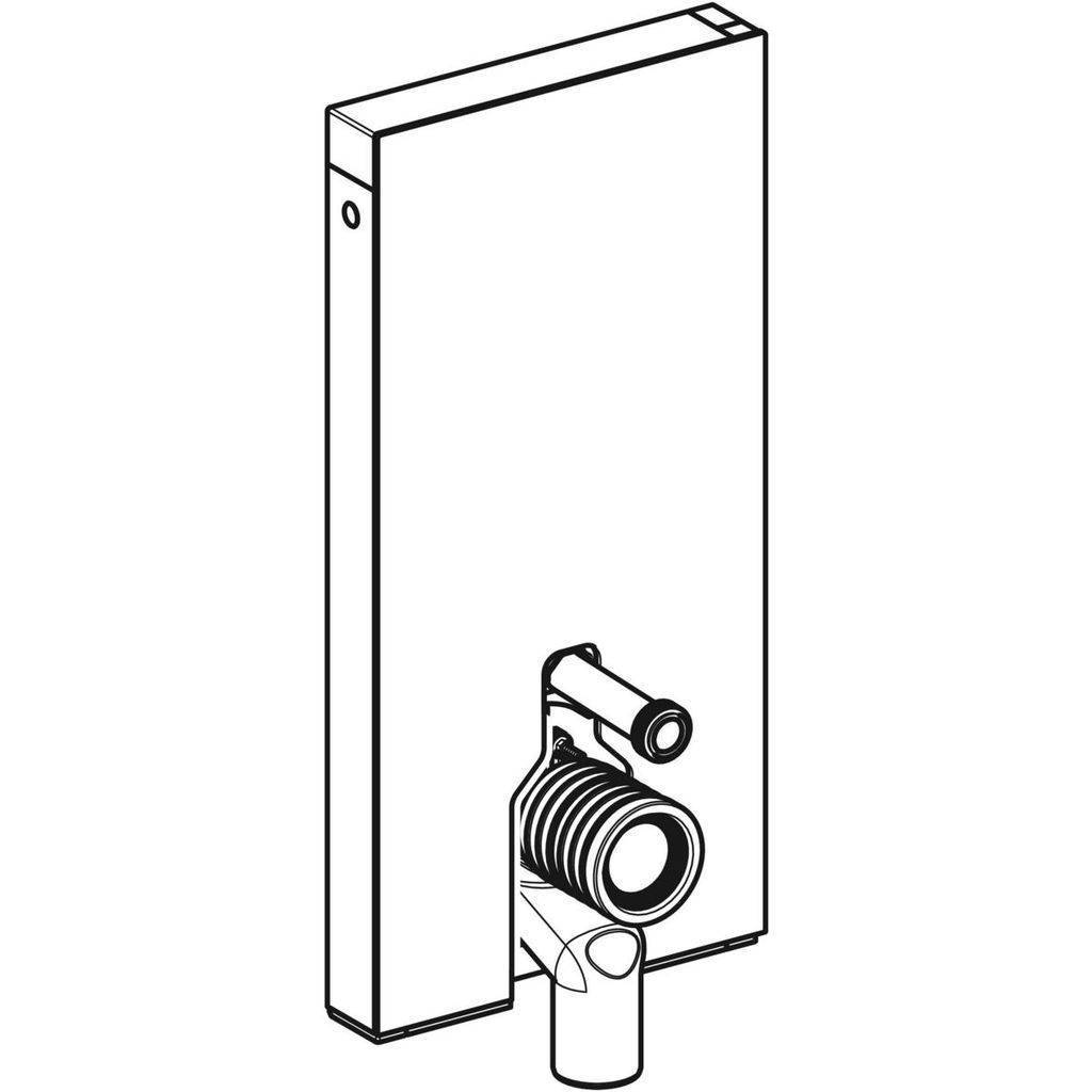 Monolith Sanitärmodul für Stand-WC, 101cm