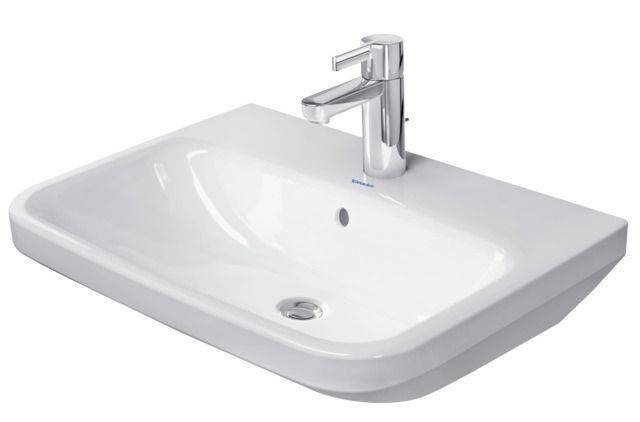 DuraStyle Waschtisch 600 x 440mm, 1 Hahnloch