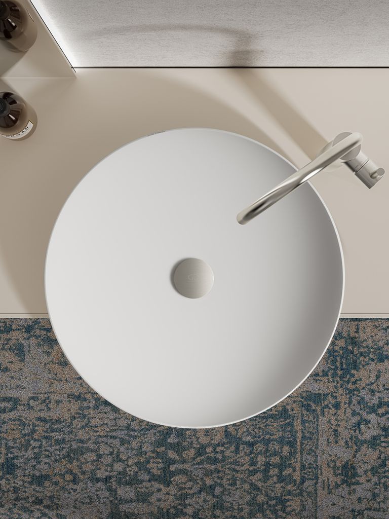 SLIDE Countertop sink 40 VetroFreddo