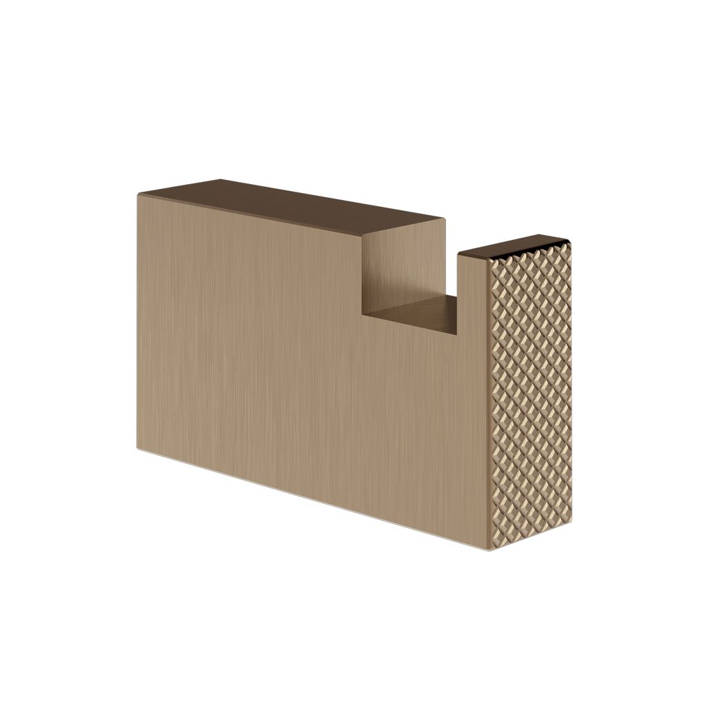 Gessi Inverso Diamanto Bademantelhaken Coffee bronze gebürstet PVD