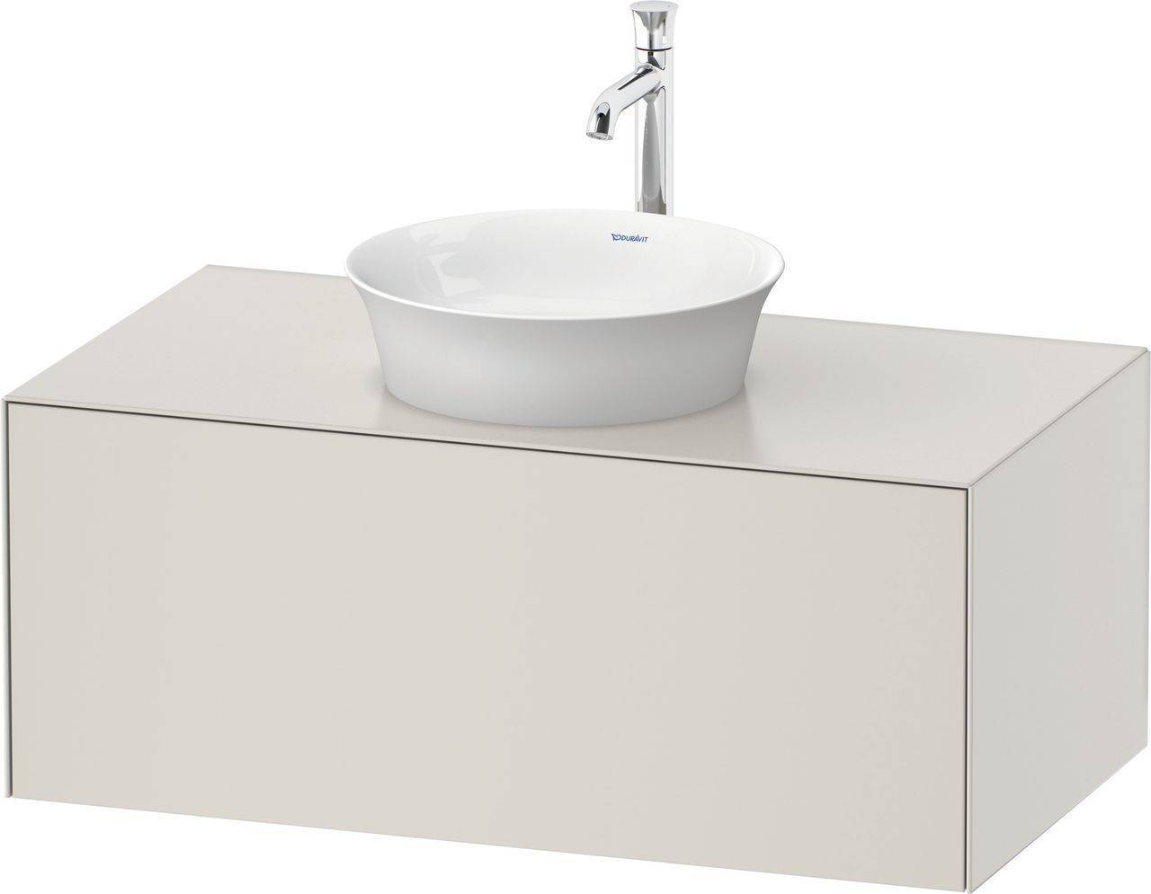 Duravit White Tulip Waschtischunterbau, für White Tulip 236243, 1000 x 550mm