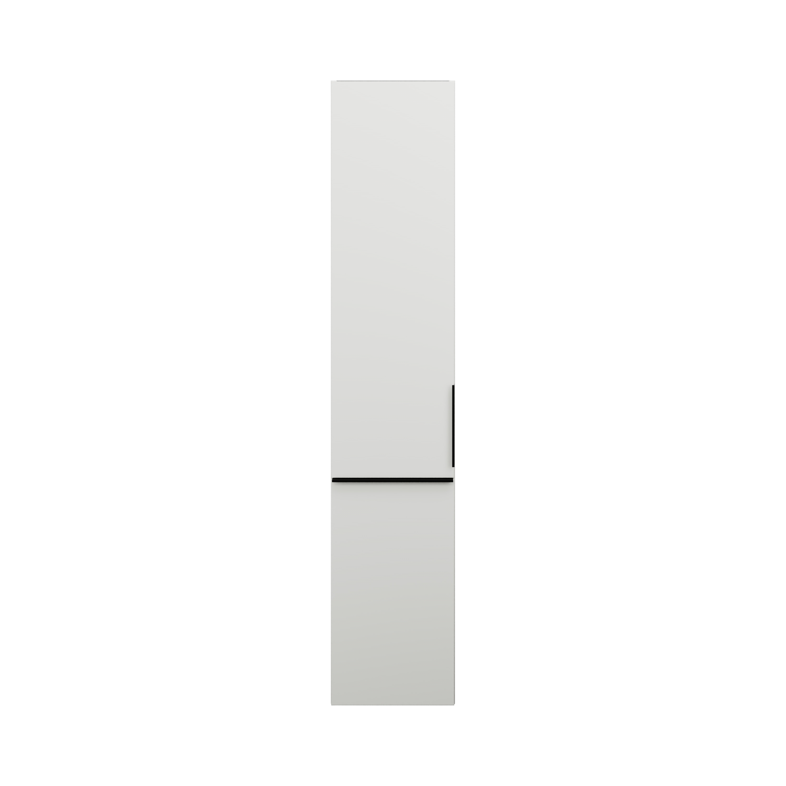 burgbad Eqio Hochschrank mit Wäschekippe 1760x350x320 Weiß Matt