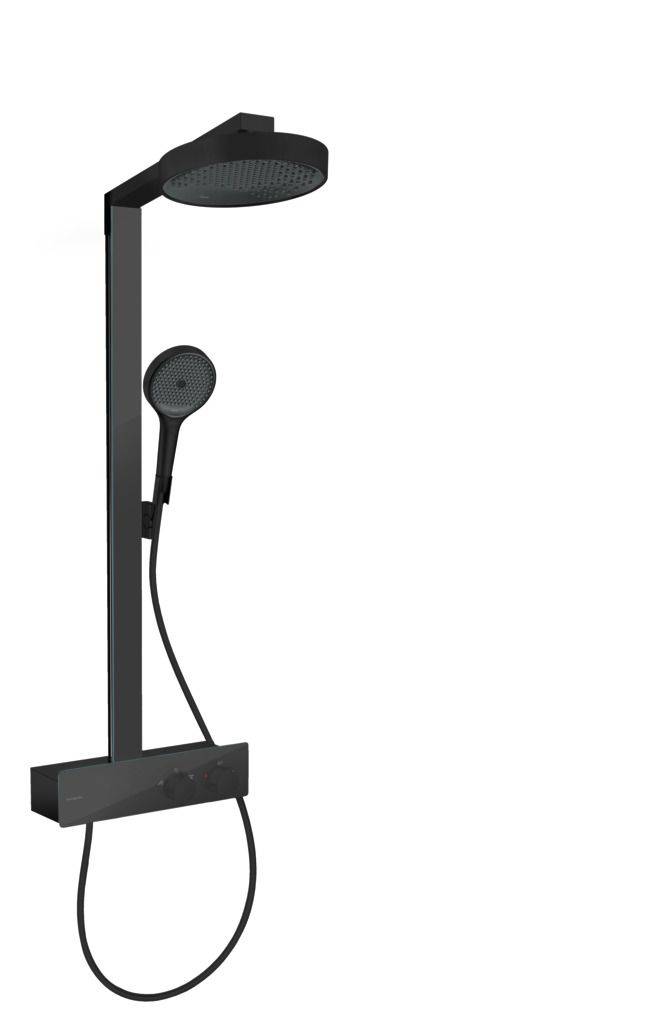Rainfinity Showerpipe 1jet with thermostat, shower head 250mm