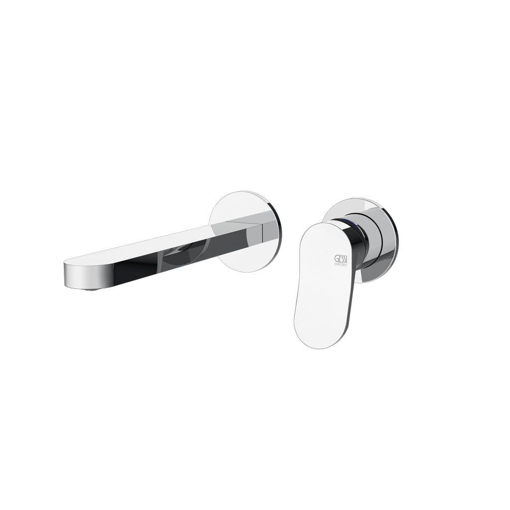 Gessi Emporio Via Meravigli Waschtisch-Wand-Einhebelmischer chrom