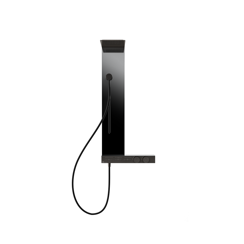 Hi-Fi Duschsäule mit Hand-, Kopf- und Schwallbrause