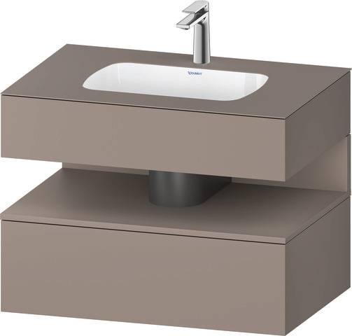 Duravit Collection One Einbauwaschtisch mit Unterbau 800mm