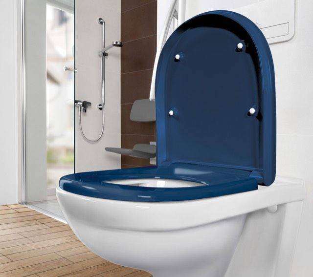 ViCare WC-Sitz mit Griffrand mit QuickRelease und SoftClose