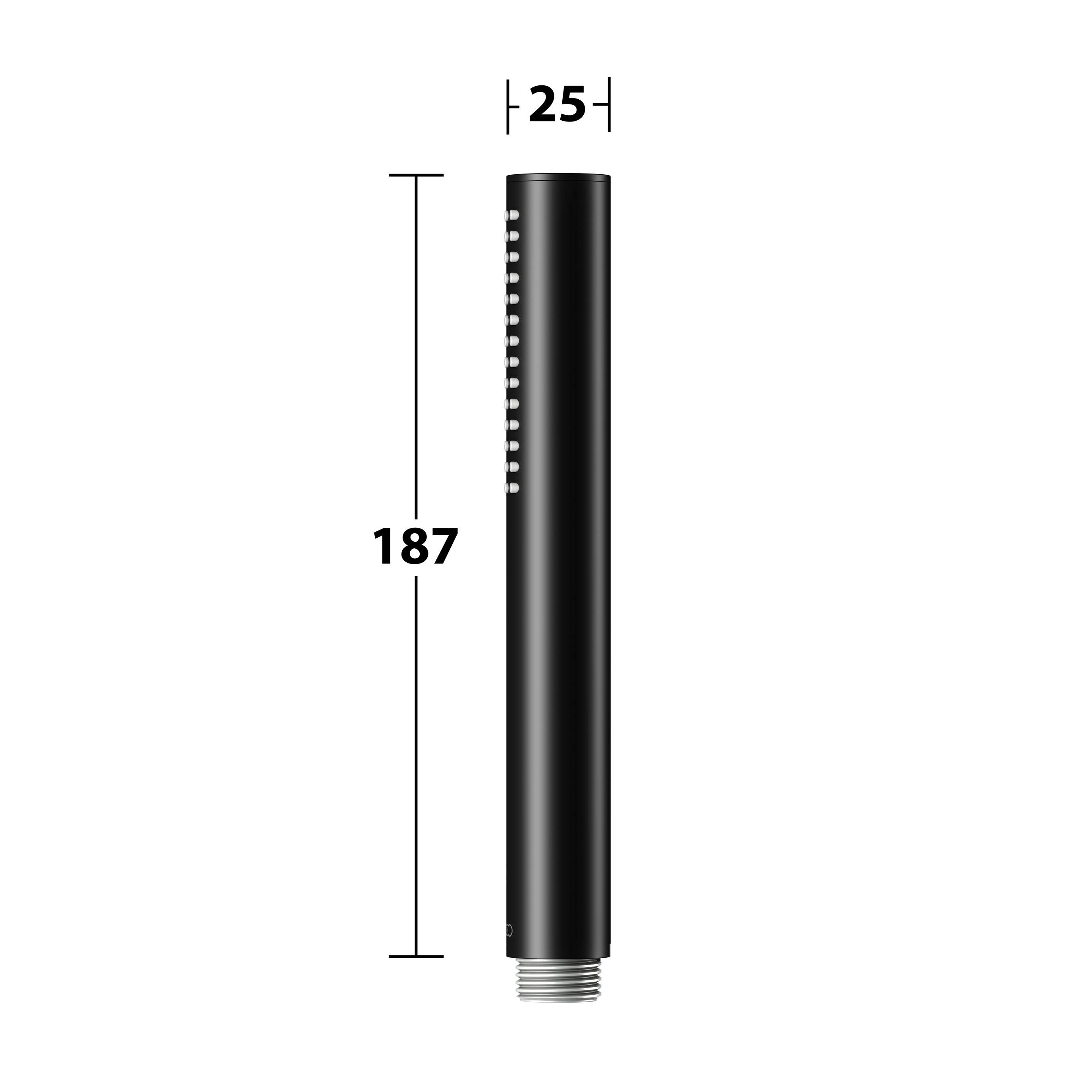 Black Selection Stabhandbrause mit Normalstrahl
