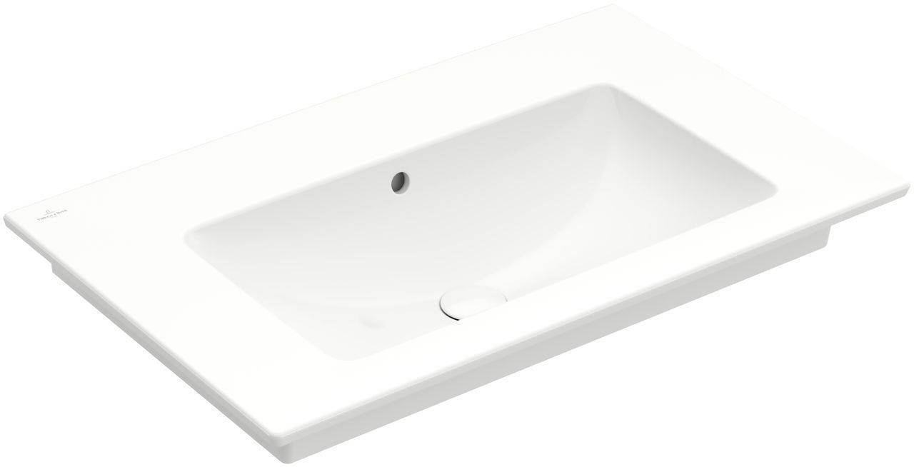Venticello Schrankwaschtisch  800x505mm Weiß Alpin CeramicPlus