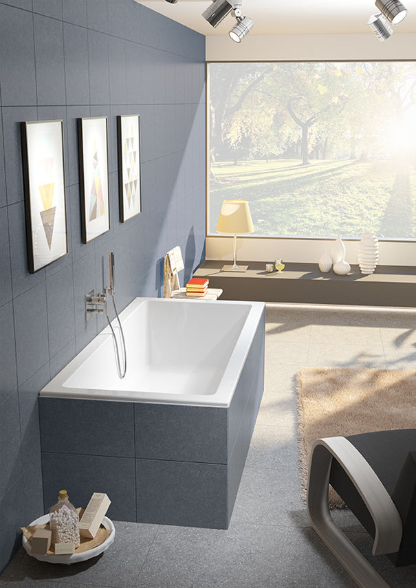Rethnik Cubic Einbau-Badewanne 200 x 90cm