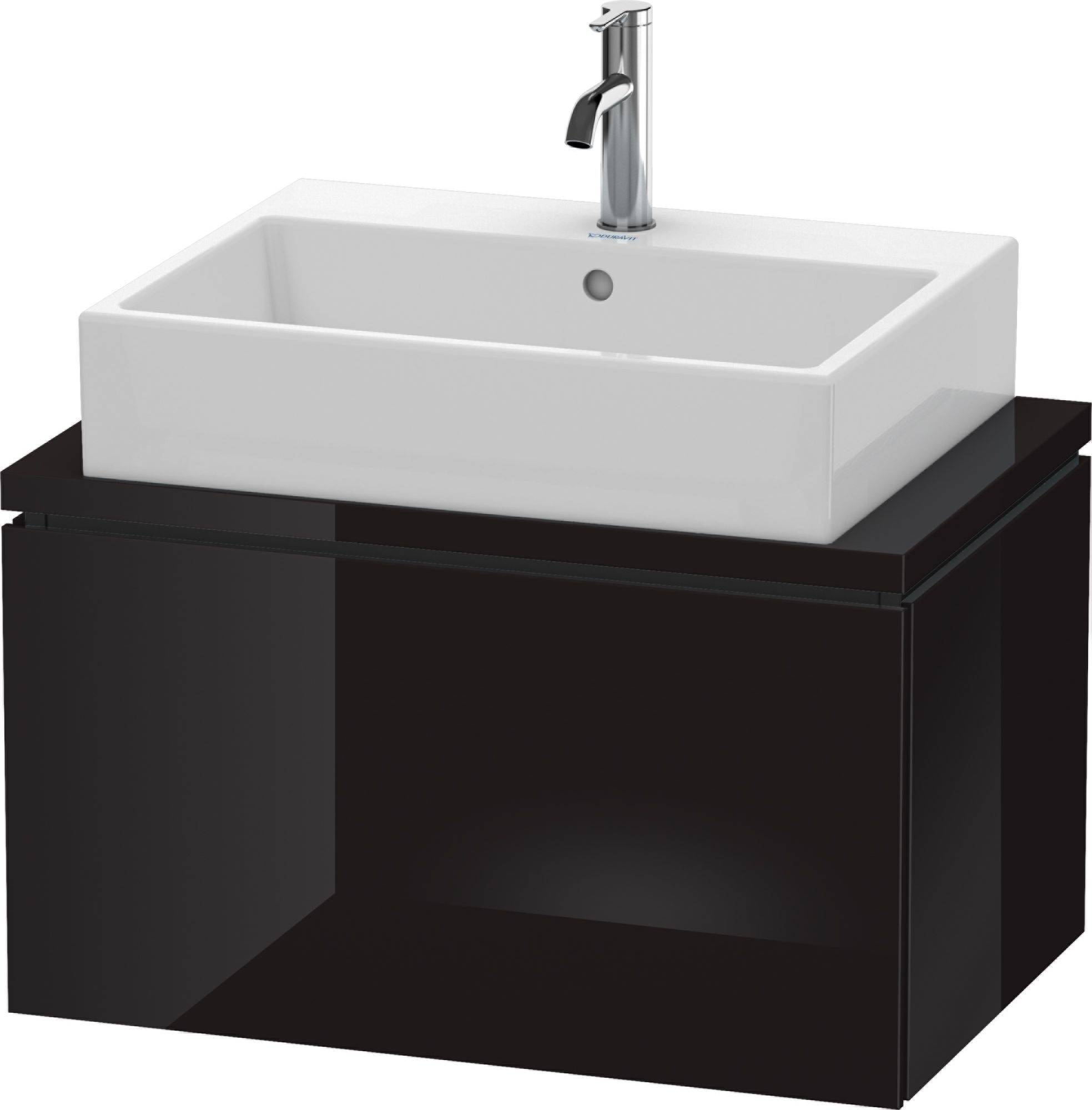 Duravit L-cube Waschtischunterbau für Konsole Compact LC 5801, 1 Auszug, 720 x 477mm