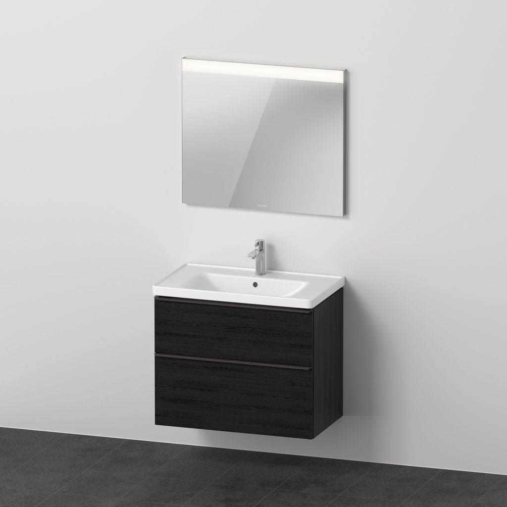 Duravit D-Neo Möbel-Set wandhängend, mit eckigem Spiegel, 800x480x2000 mm