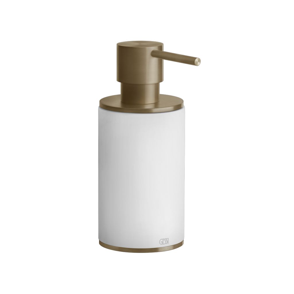 Gessi 316Accessoires Stand-Seifenspender Glas hell