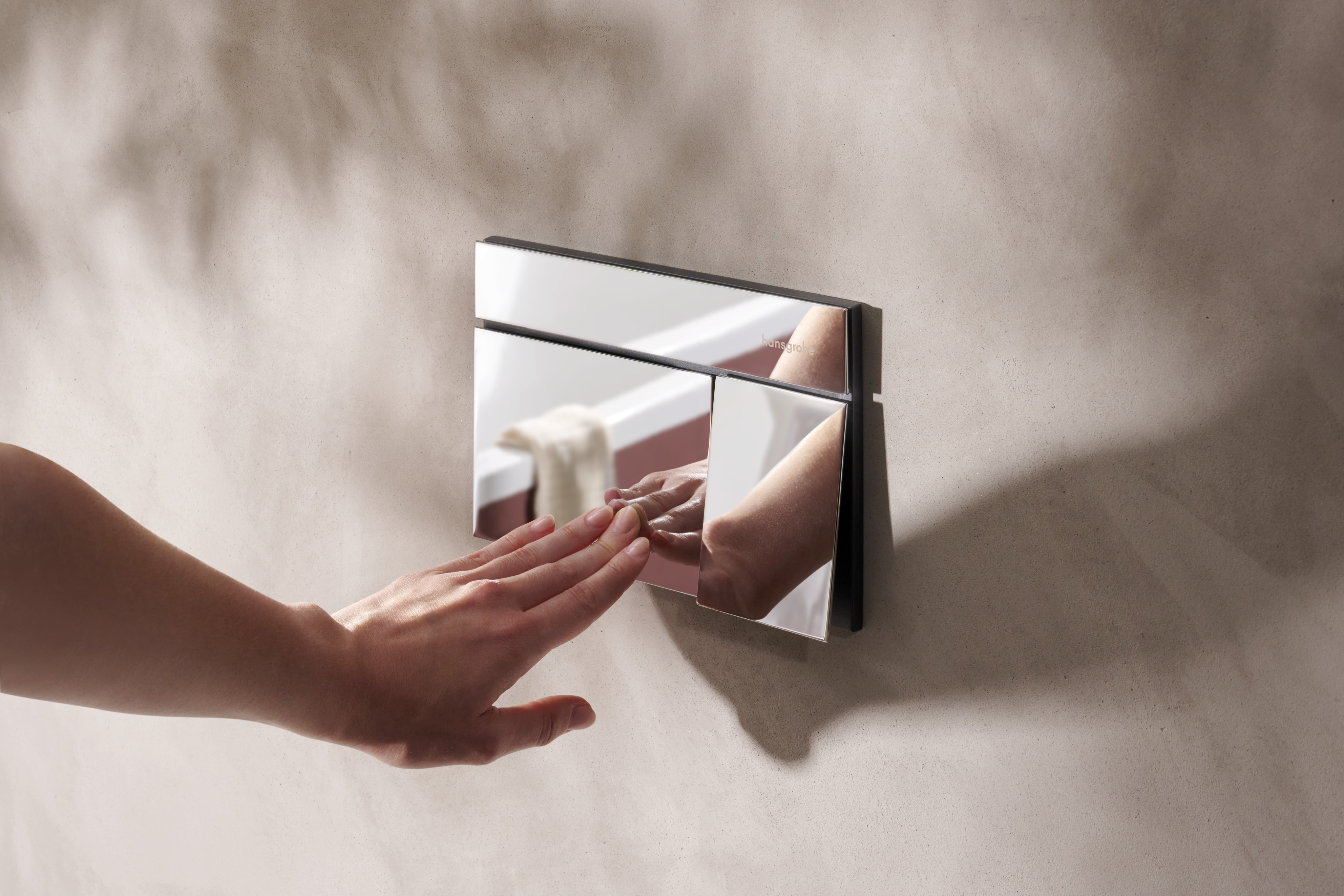iFrame Element E WC flush plate for dual flush