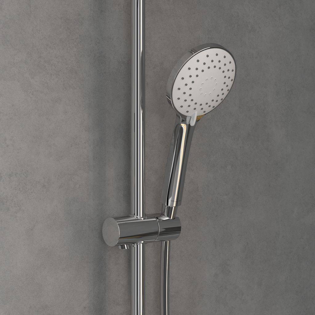 Universal Showers Handbrause mit 3 Strahlarten