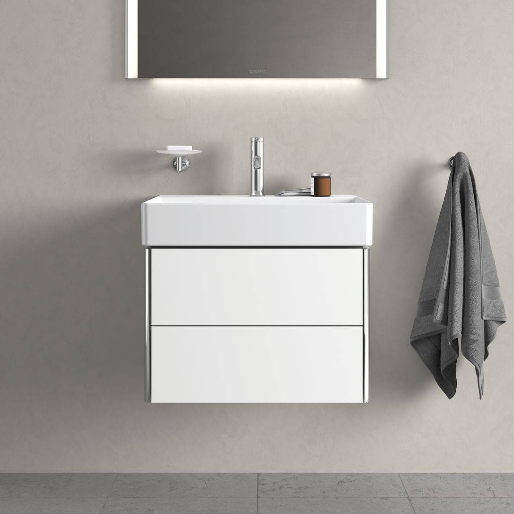 XSquare Waschtischunterbau wandhängend für DuraSquare Waschtisch