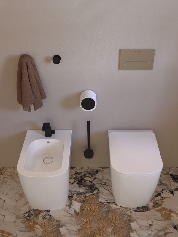 Play Stand-WC cenere (grau matt)