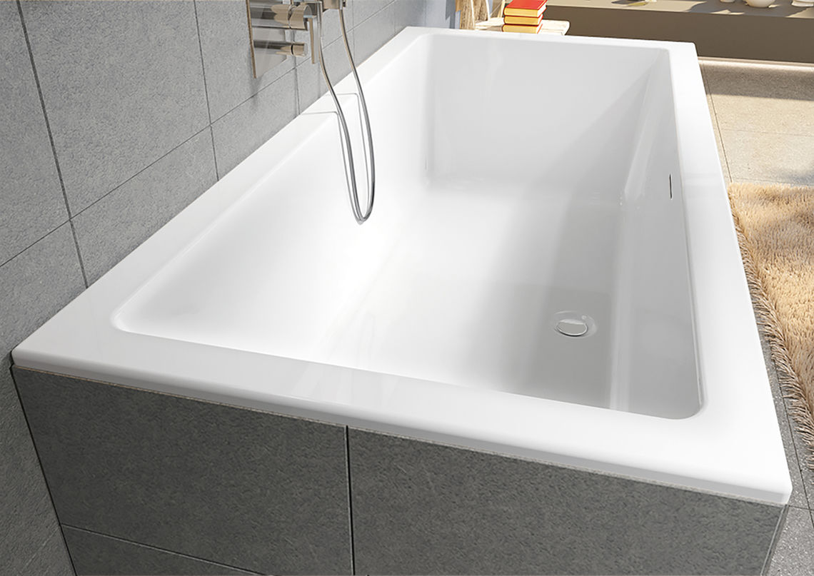 Rethnik Cubic Einbau-Badewanne 160 x 70cm