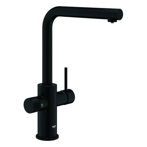 GROHE blue pure minta Einzelarmatur mit herausziehbarem Mousseurauslauf