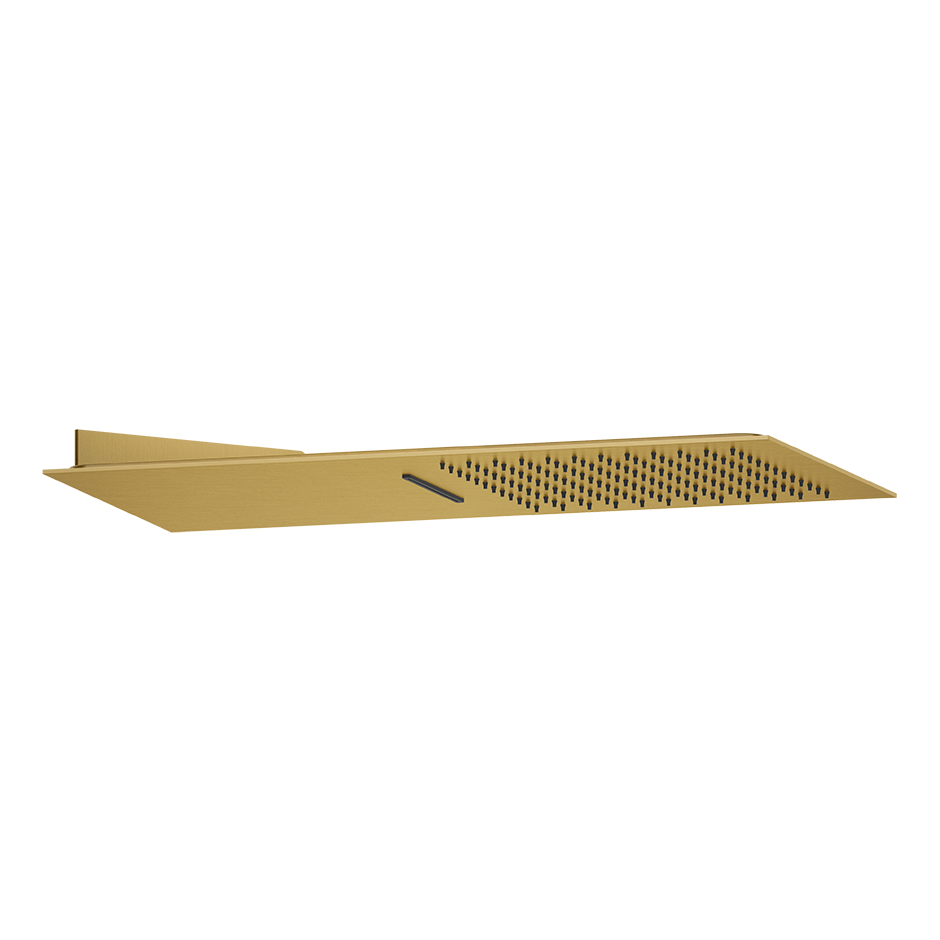 Gessi Tremillimetri Kopfbrause 550 x 300mm, Funktion Regen und Wasserschwall