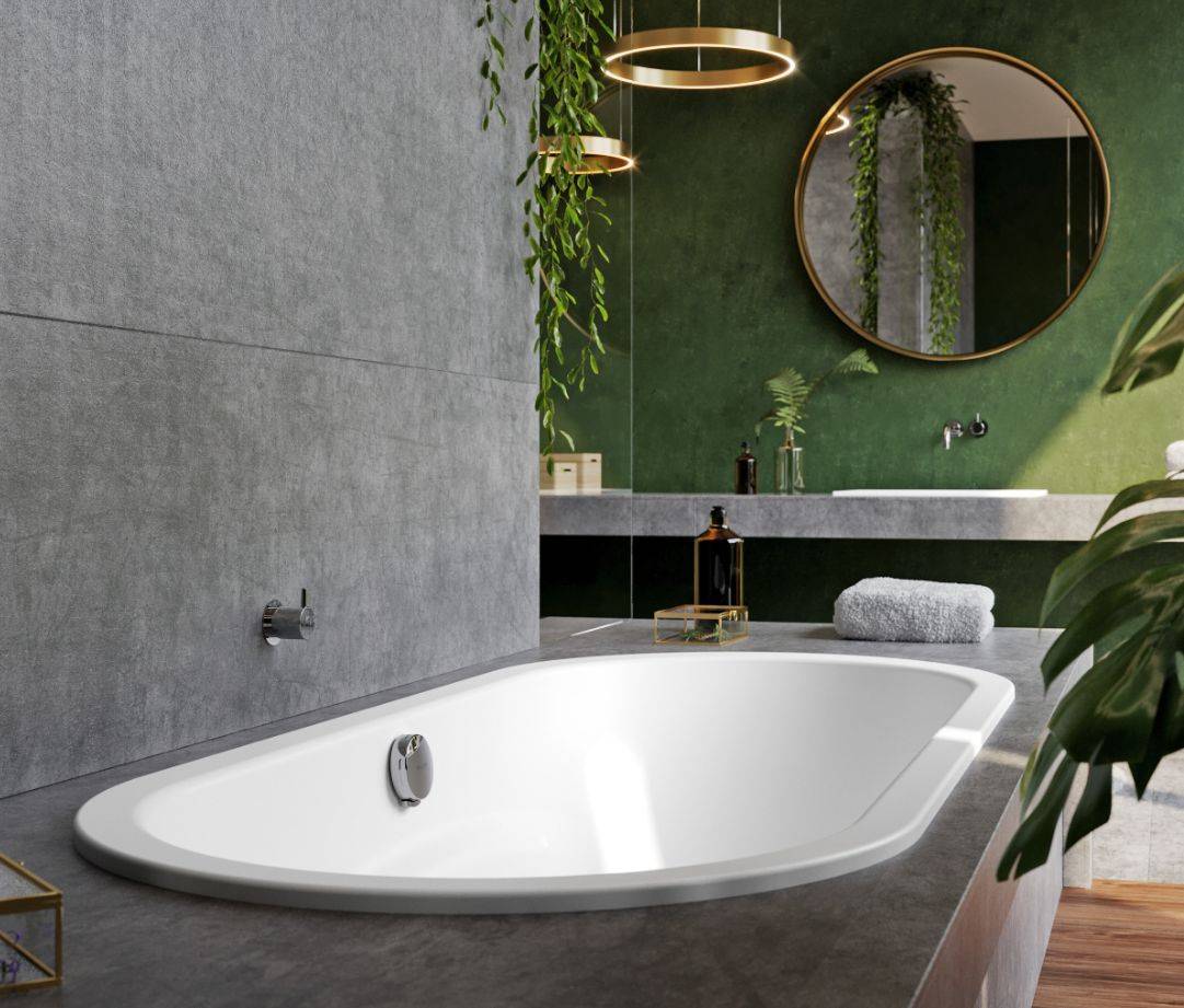 Vaio Duo Oval-Badewanne; Modell 951; 1800 x 800 x 420mm