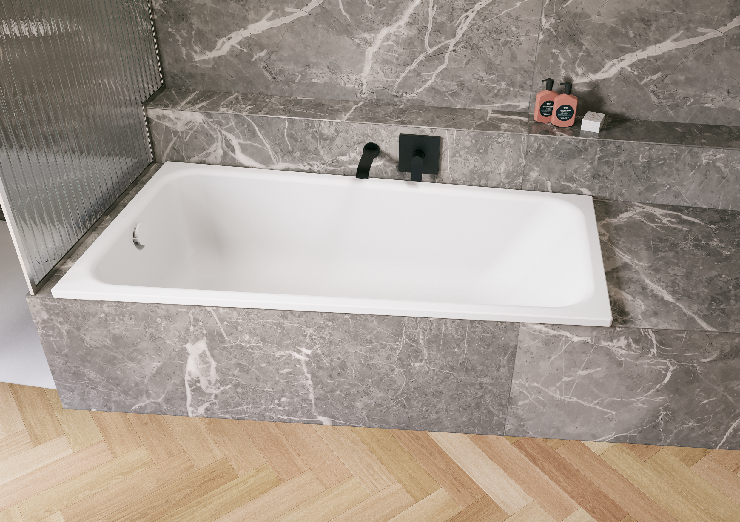 Space M Raumspar-Badewanne, Ecke links